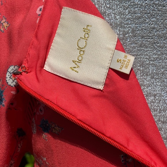 MODCLOTH whimsical wildflower short sleeve shift dress, floral - Picture 10 of 12